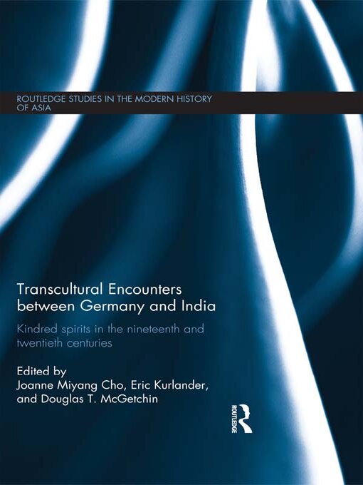 Title details for Transcultural Encounters between Germany and India by Joanne Cho - Wait list